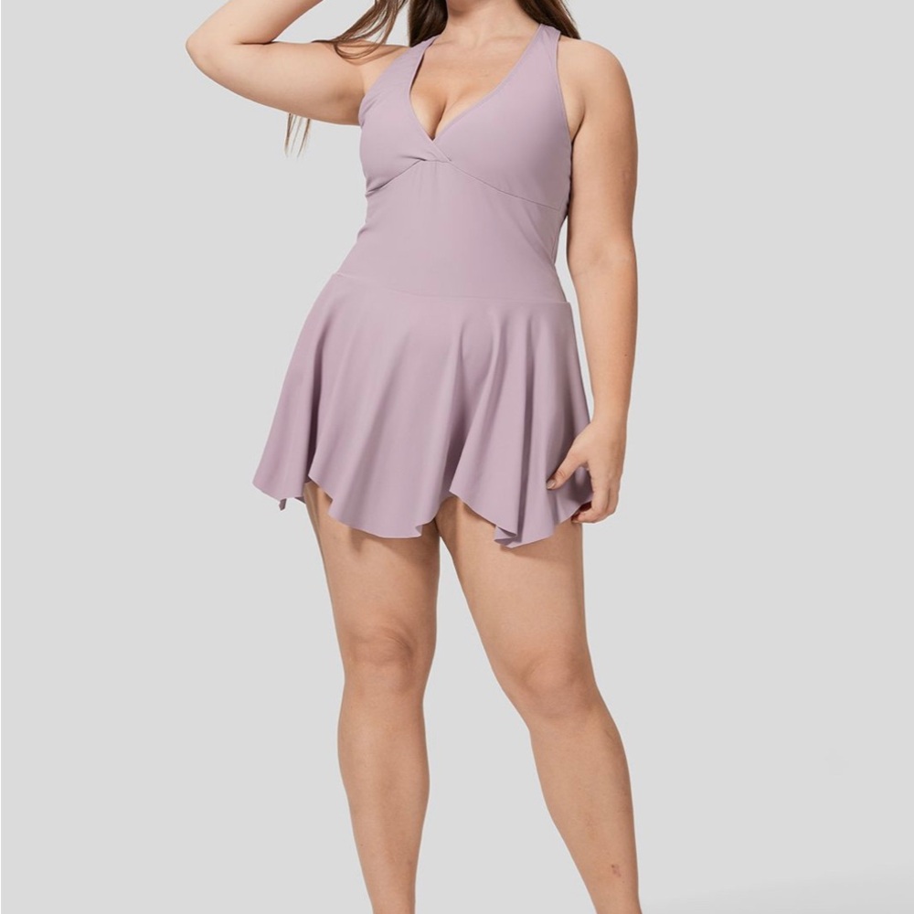 HALARA Lavender Sleeveless Dress - Picture 13 of 14